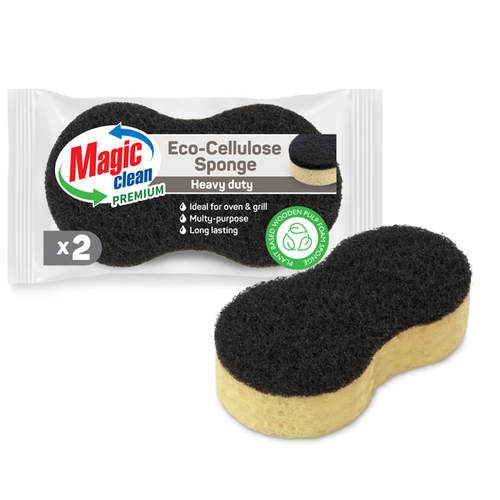 CELLULOSE SPONGE 2 PCS. HEAVY DUTY