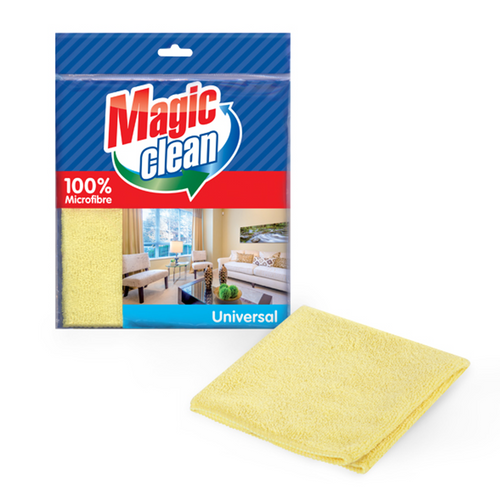 MAGIC CLEAN MICROFIBRE CLOTH - UNIVERSAL CLEANING x 1 PC.