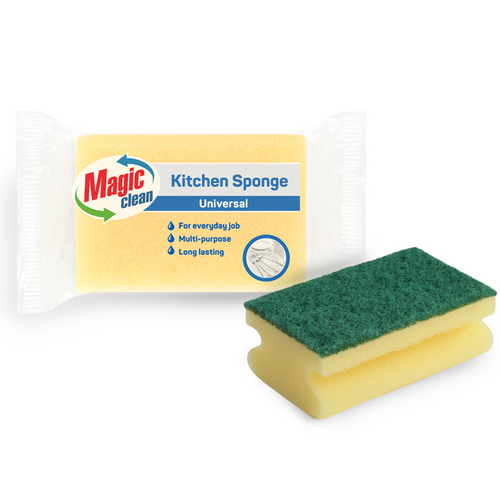 KITCHEN SPONGE WITH GRIP x 1 PC.