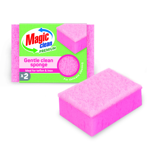 KITCHEN SPONGE 2 PCS. GENTLE CLEAN
