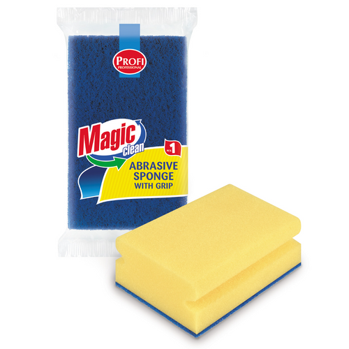 KITCHEN SPONGE WITH GRIP x 1 PC. 