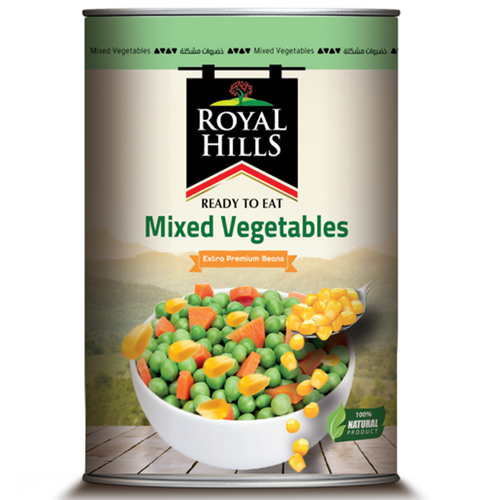 CANNED MIXED VEGETABLES