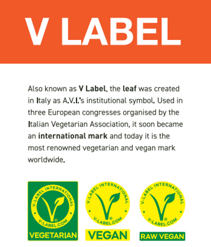 V LABEL FOOD (English)