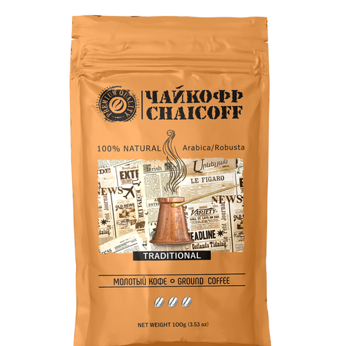 Ground coffee Chaicoff™  Traditional 100 g