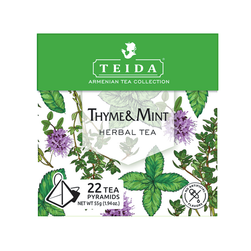 Herbal tea TEIDA™  Thyme & Mint 55 g