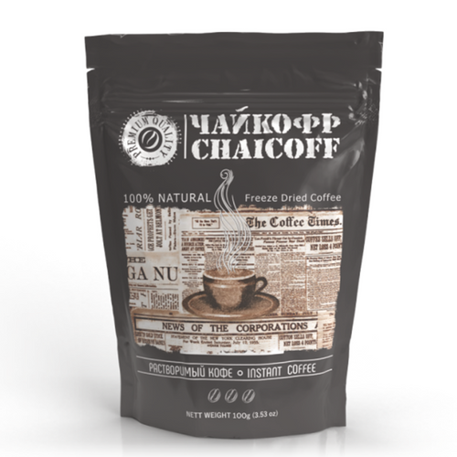 Instant coffee Chaicoff™  Gold 100 g Natural freeze dried