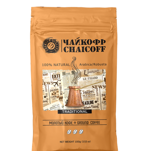 Ground coffee Chaicoff™  Traditional 100 g