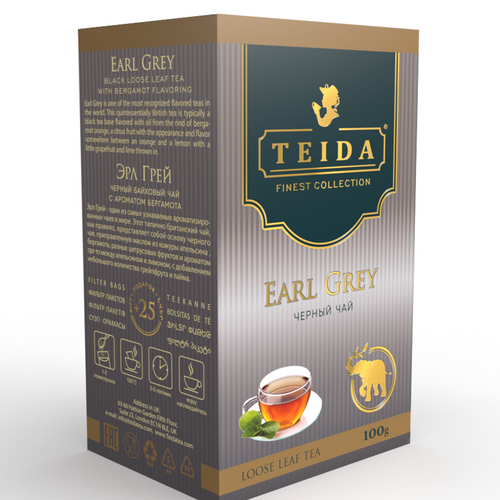Black tea TEIDA™  Earl Grey 100 g