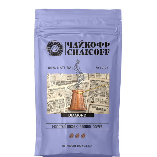 Ground coffee Chaicoff™ Diamond 100 g 100% Arabica