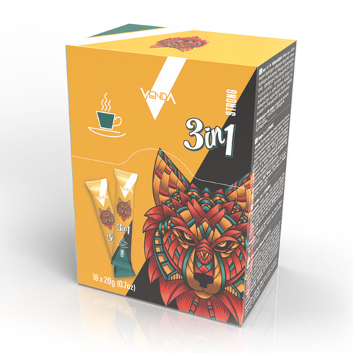 Instant coffee 3in1  VENDA™ 360 g Strong