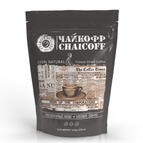 Instant coffee Chaicoff™  Gold 100 g Natural freeze dried