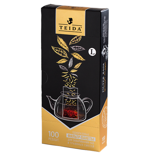 Filter bags for a teapot L TEIDA™ 100 pcs