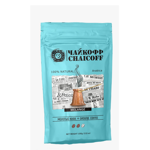 Ground coffee Chaicoff™  Melange 100 g 100% Arabica