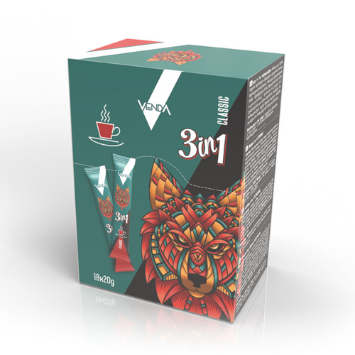 Instant coffee 3in1  VENDA™ 360 g Classic