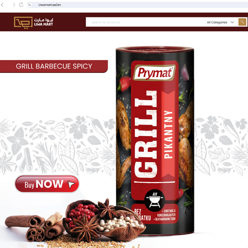 Prymat Grill Barbecue Spicy