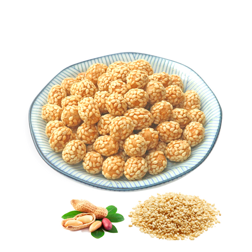 PEANUTS WITH WHITE SESAME