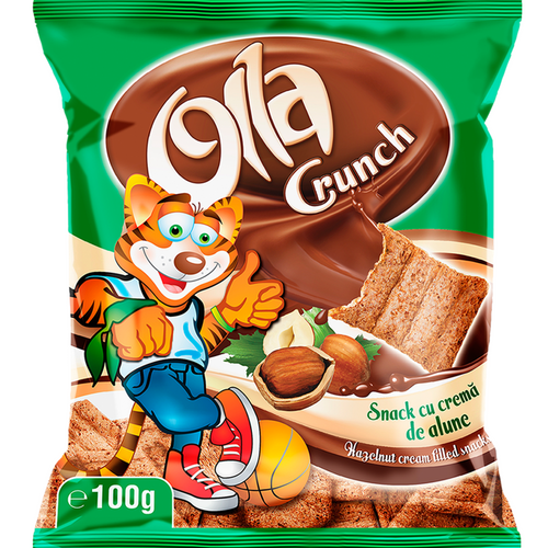 OLLA CRUNCH – Snacks with hazelnut cream