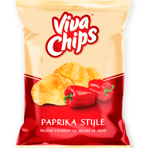 VIVA Chips with paprika flavor