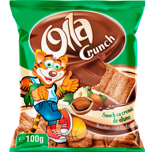 OLLA CRUNCH – Snacks with hazelnut cream