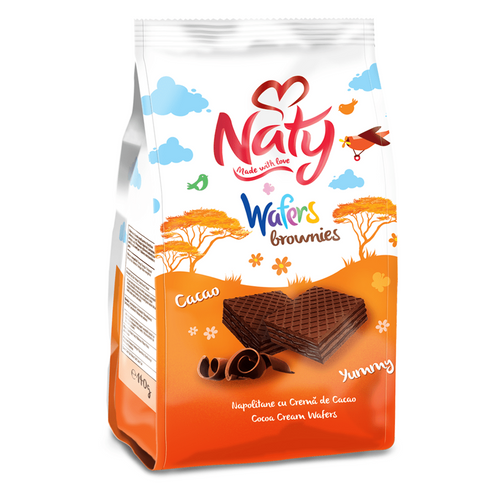 NATY Wafers Brownies with cocoa cream
