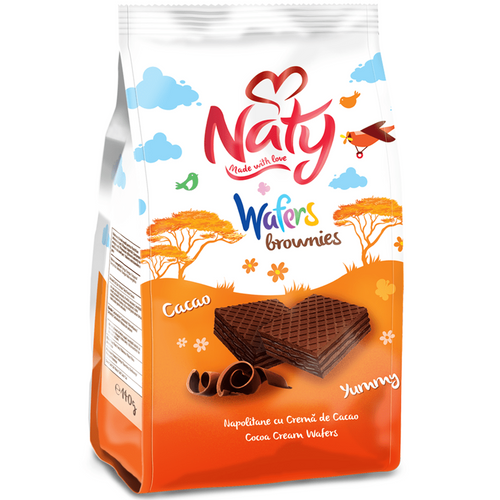 NATY Wafers Brownies with cocoa cream