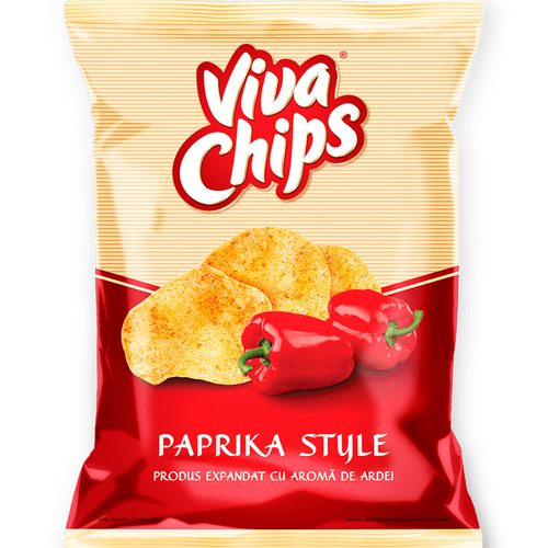 VIVA Chips with paprika flavor