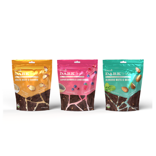 DARKTHINS DARK CHOCOLATE WITH SEA SALT range