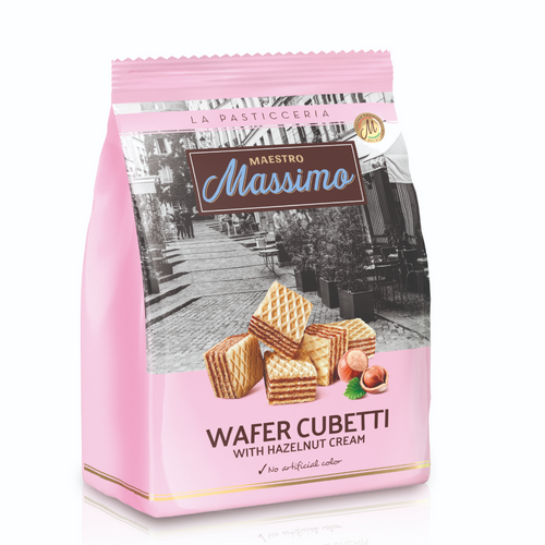 MAESTRO MASSIMO WAFER CUBETTI HAZELNUT
