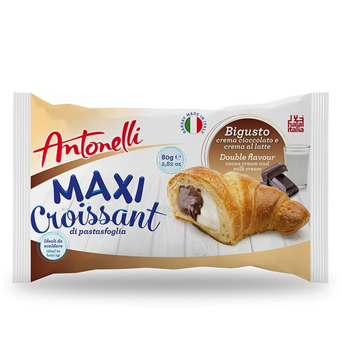 Croissant MAXI Antonelli with Chocolate&Milk filling