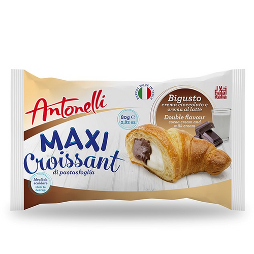 Croissant MAXI Antonelli with Chocolate&Milk filling