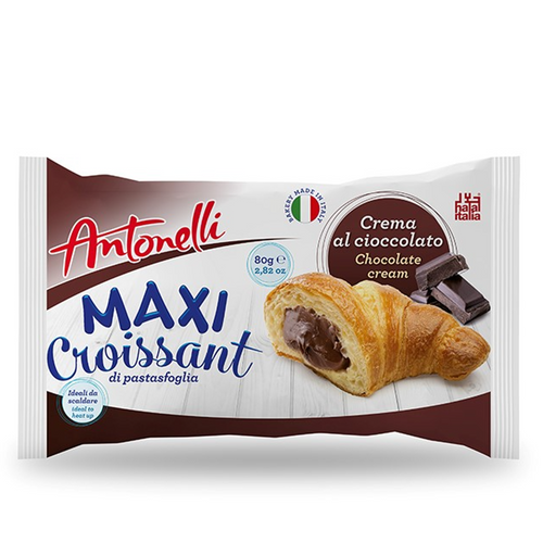 Antonelli MAXI Croissant filled with Chocolate cream