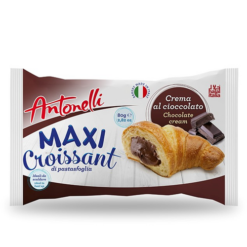 Antonelli MAXI Croissant filled with Chocolate cream