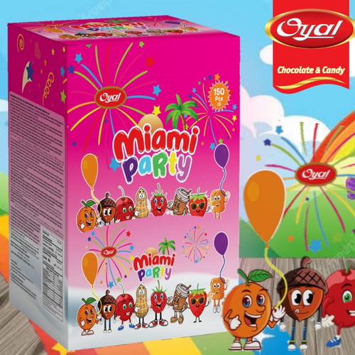 MIAMI PARTY BAR CHOCOLATE