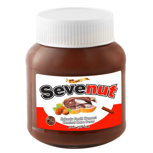 SEVENNUT HAZELNUT COCOACREAM 350 GR