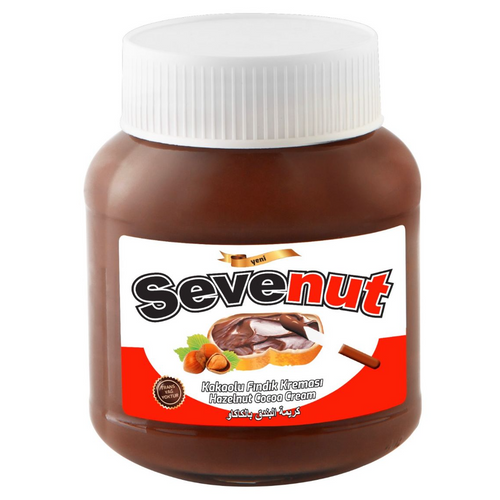 SEVENNUT HAZELNUT COCOACREAM 350 GR