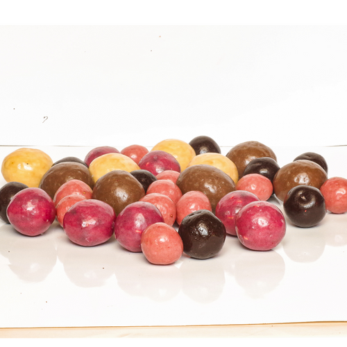 Fruit chocolate nuts