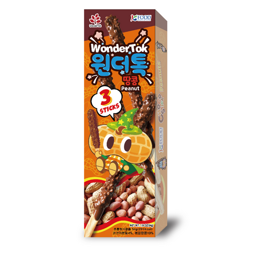 WonderTok choco stick peanut