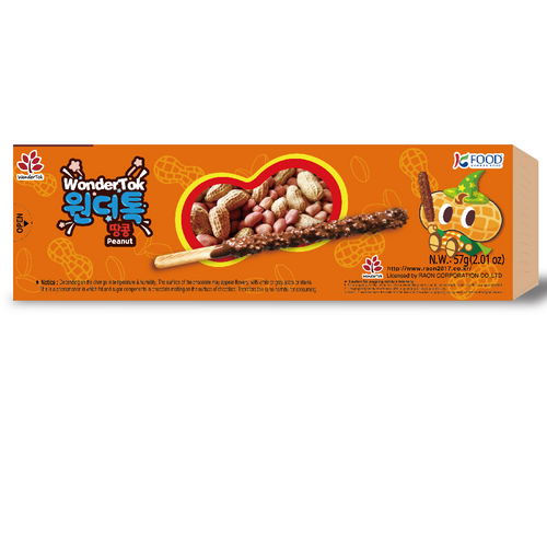 WonderTok choco stick peanut