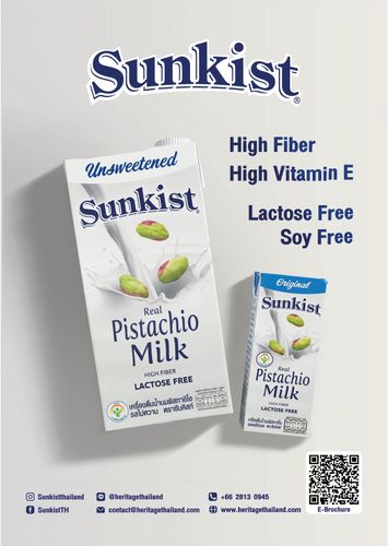 Sunkist beverage - plants based milk