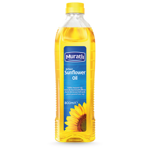 REFINED SUNFLOWER OIL 0,800 LT