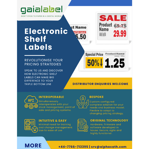 Electronic Shelf Label - GaiaLabel