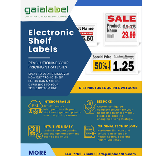 Electronic Shelf Label - GaiaLabel