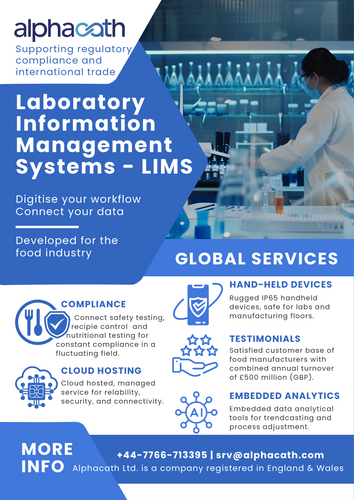 Laboratory Information Management System - Alphacath