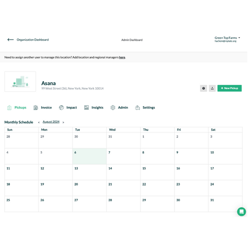 Replate Delivery Platform