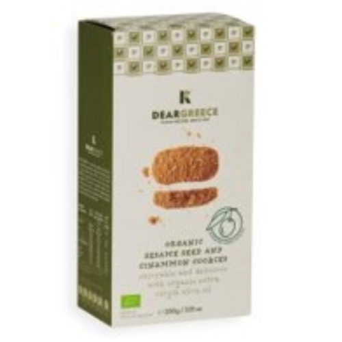 Organic Olive Oil Cookies with Sesame