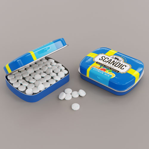 Sugar free mints Scandic «Citrus Mix»