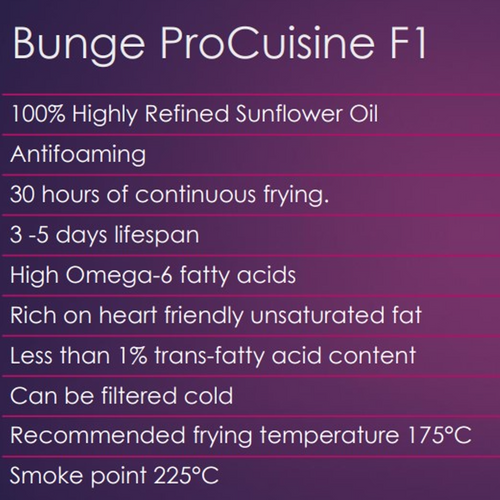 Bunge Pro Cuisine F1