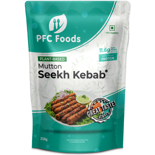 Plant Based Mutton Seekh Kabab