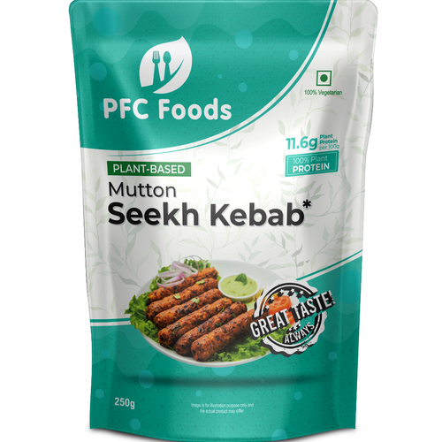 Plant Based Mutton Seekh Kabab