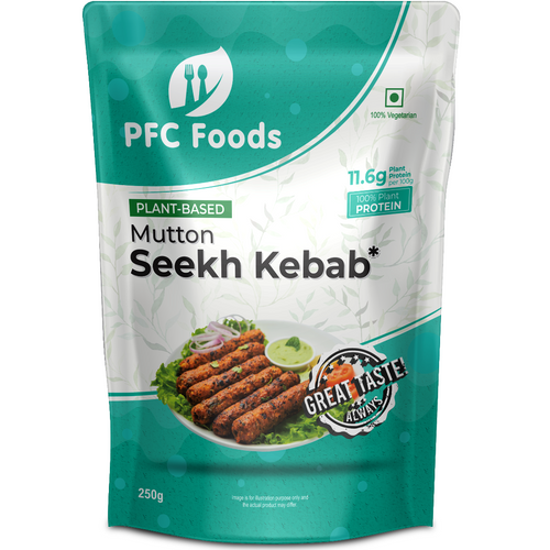 Plant Based Mutton Seekh Kabab